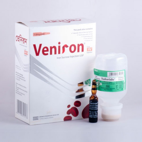 VENIRON I.V 100mg Inj.